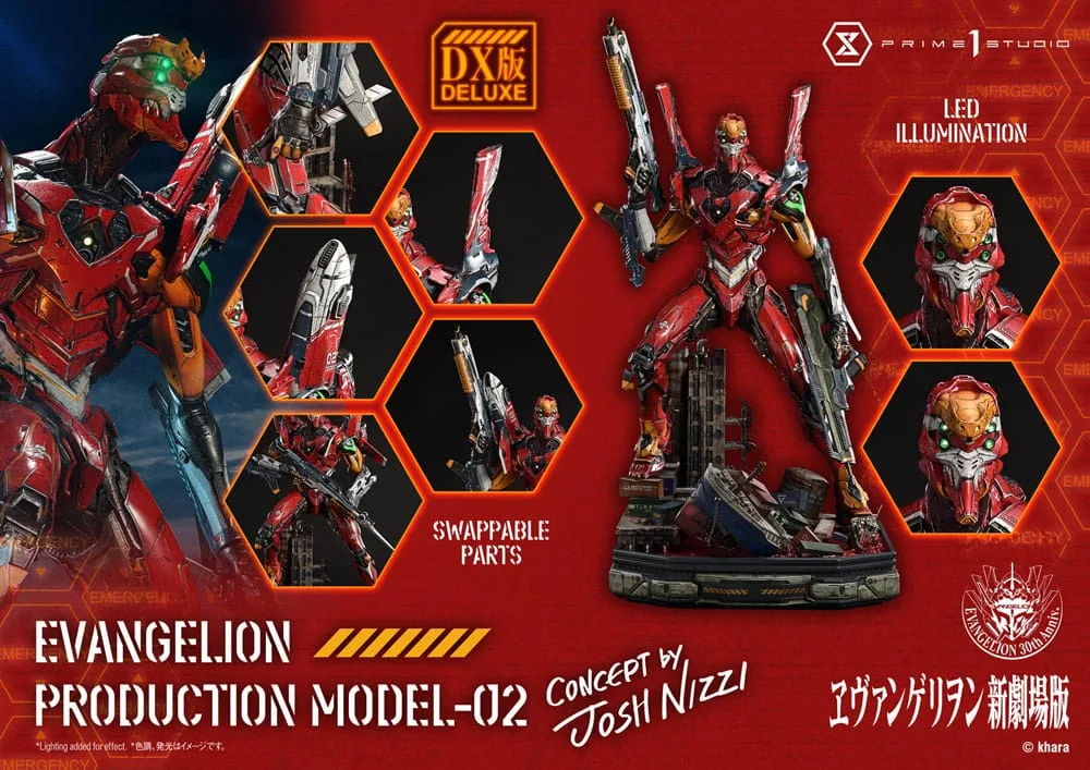 Rebuild of Evangelion Statue – Model-02 Deluxe Bonus 73 cm 9