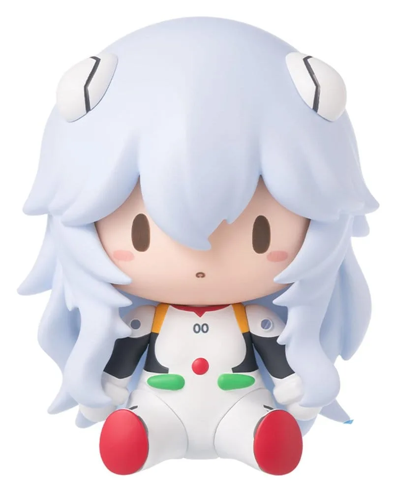 Evangelion Fuwa Petit Chibi Figure – Long Hair Rei 8 cm