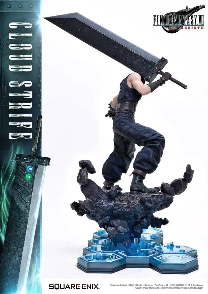 Final Fantasy VII Rebirth Statue – Cloud Strife 68 cm 5