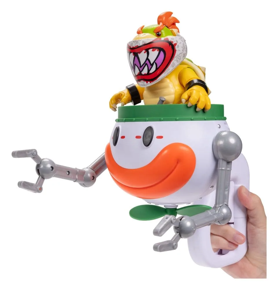 Super Mario Galaxy Movie Figure – Bowser Jr. with Clown Car 13 cm 10