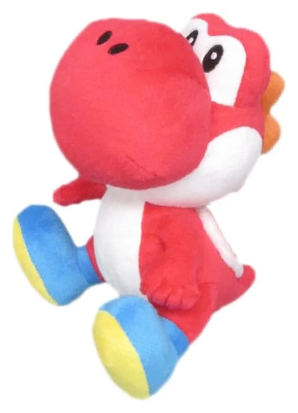 Super Mario Plush Figure – Red Yoshi 17 cm