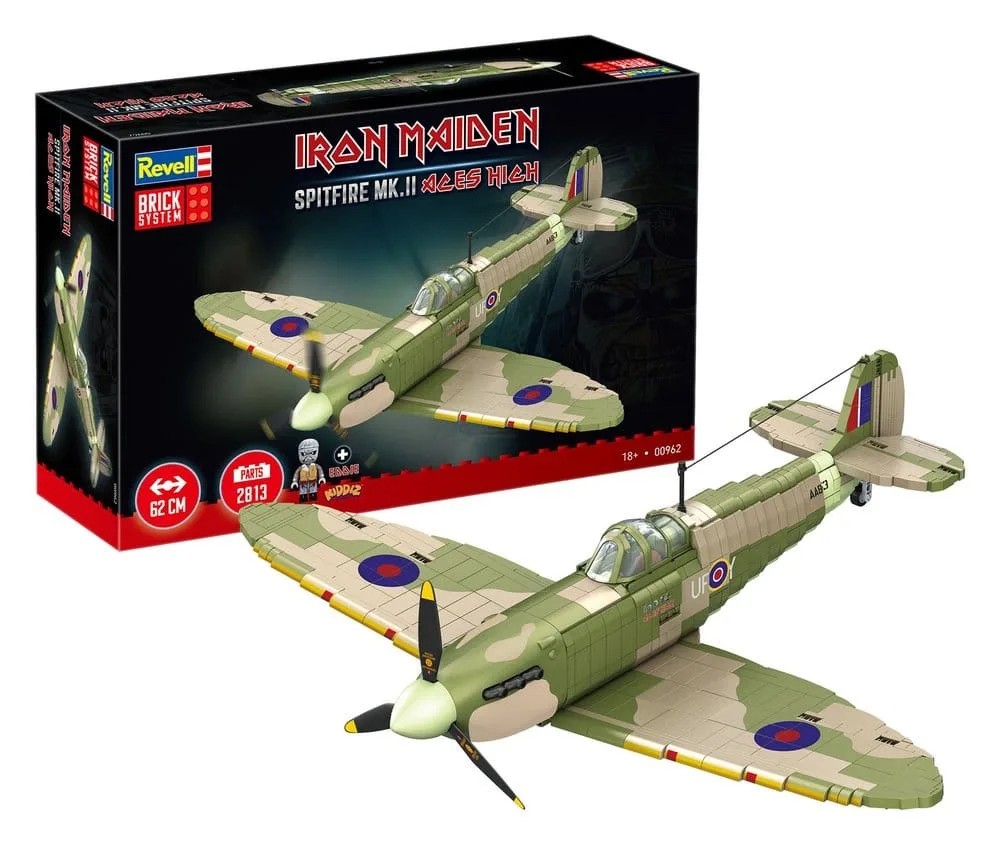 Iron Maiden Building Set – Aces High Spitfire Mk II 58 cm