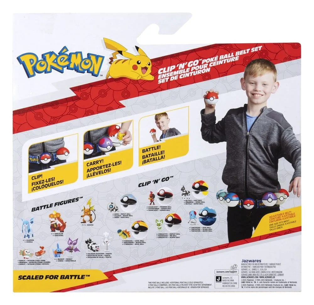Pokémon Belt Set Assortment – Clip ‘n’ Go Version 19 4-Pack 17