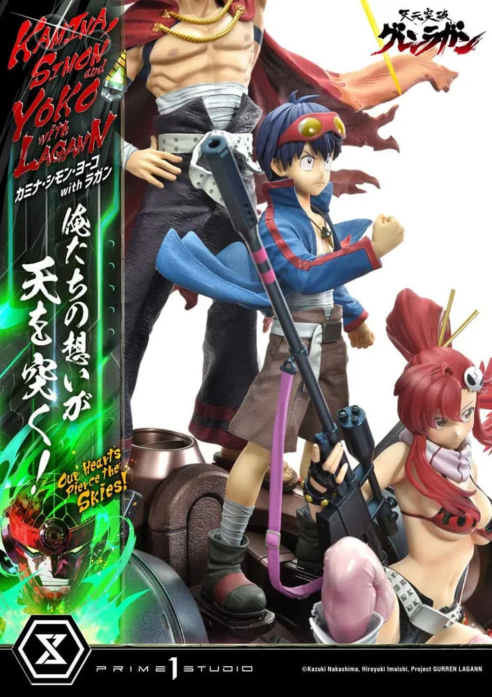 Gurren Lagann Statue – Kamina Simon Yoko with Lagann Deluxe 97 cm 17