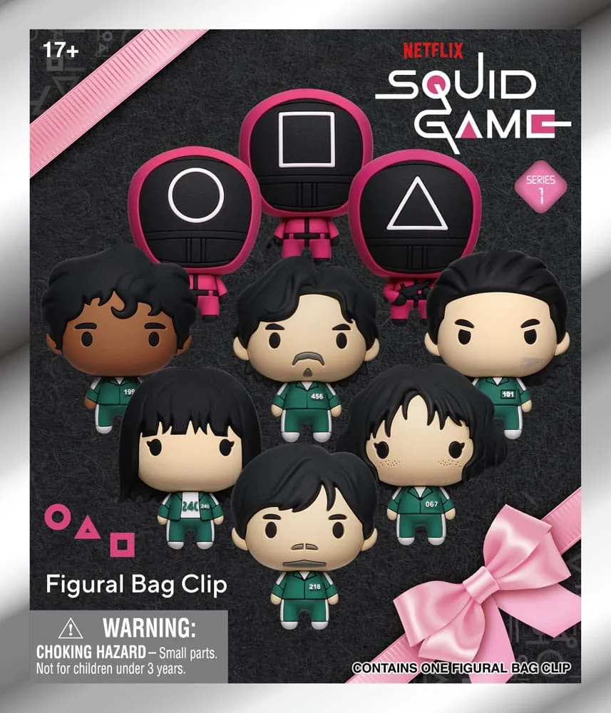 Squid Game Taschenanhänger – Serie 1 Blind-Bag-Display 24 Stück 2