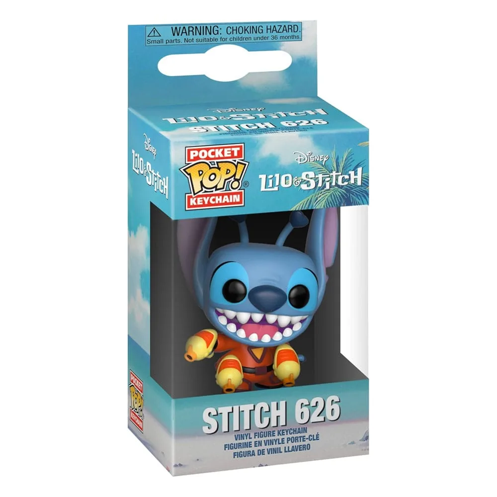 Lilo & Stitch Pop!-Schlüsselanhänger – Stitch Blaster 12er-Set 4 cm 2