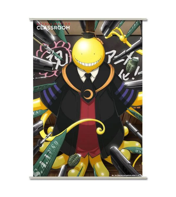 Assassination Classroom Wall Scroll – Koro 90 x 60 cm