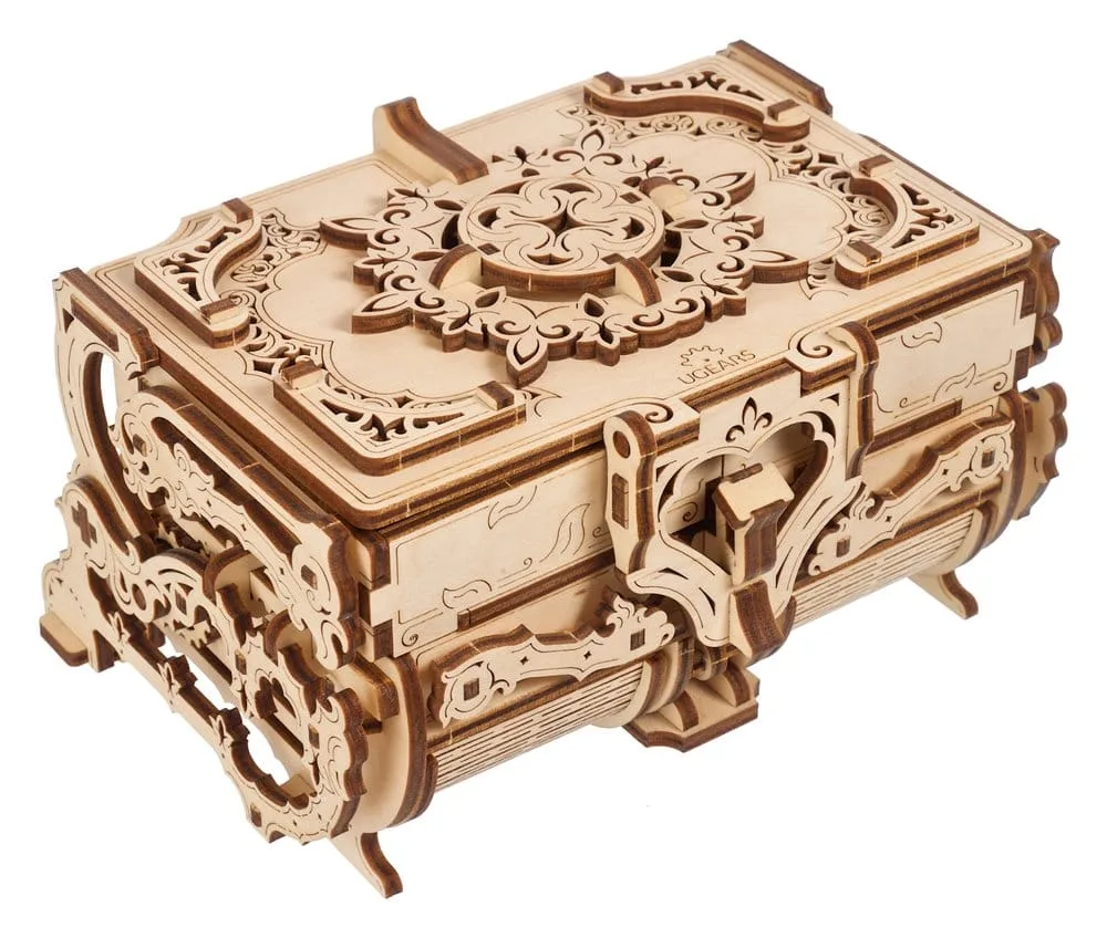 Ugears Wooden Model Kit – Antique Box
