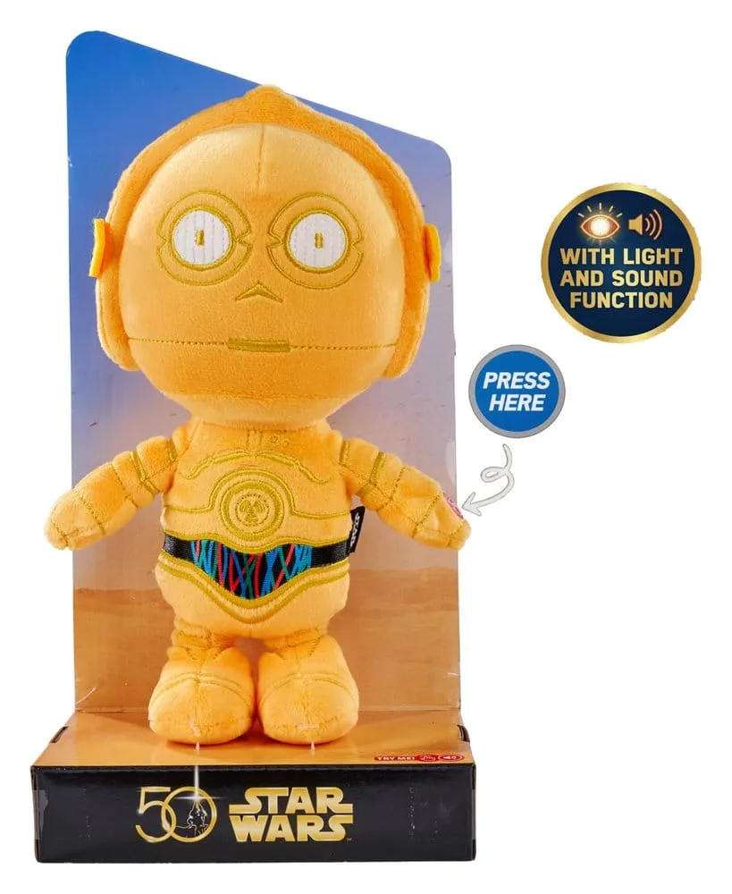 Star Wars Plush Figure – 50th Anniversary C-3PO 25 cm 7