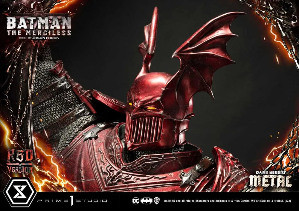 Dark Nights Metal Statue – The Merciless Red Version 111 cm 19