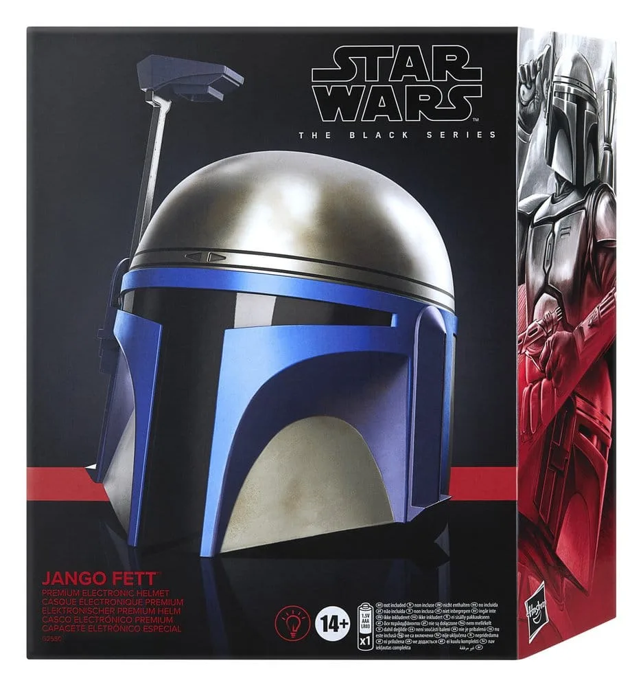 Star Wars Electronic Helmet – Jango Fett Black Series 8
