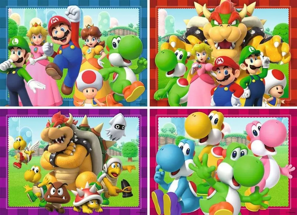 Super Mario Puzzle Set – Time for Mario 4 x 100 Pieces 2