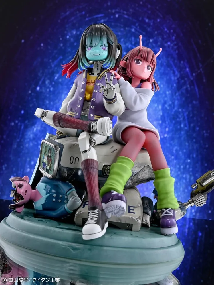 Milky Subway Figurenset – Chiharu und Makina 18 cm 3