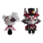 Hazbin Hotel Vinyl Figures – Angel Dust & Husk Monitor Buddiez 1