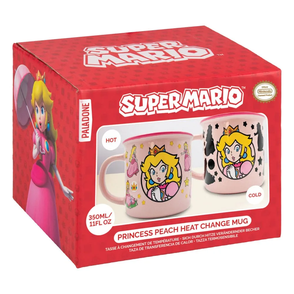 Super Mario Heat Change Mug – Princess Peach 300 ml 3