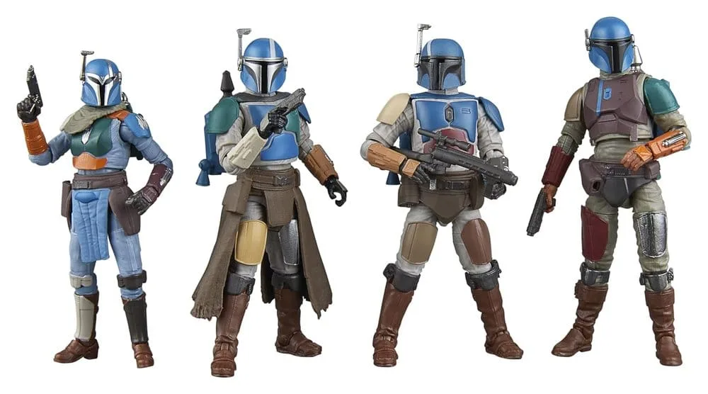 Star Wars Action Figures – Mandalorian Shriek-Hawk 4-Pack 10 cm