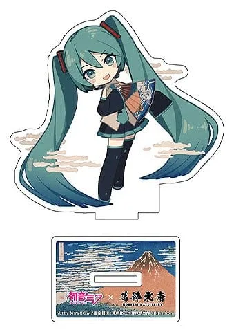 Hatsune Miku Acrylic Stand Set – Hokusai Chibi 5-Pack 10 cm