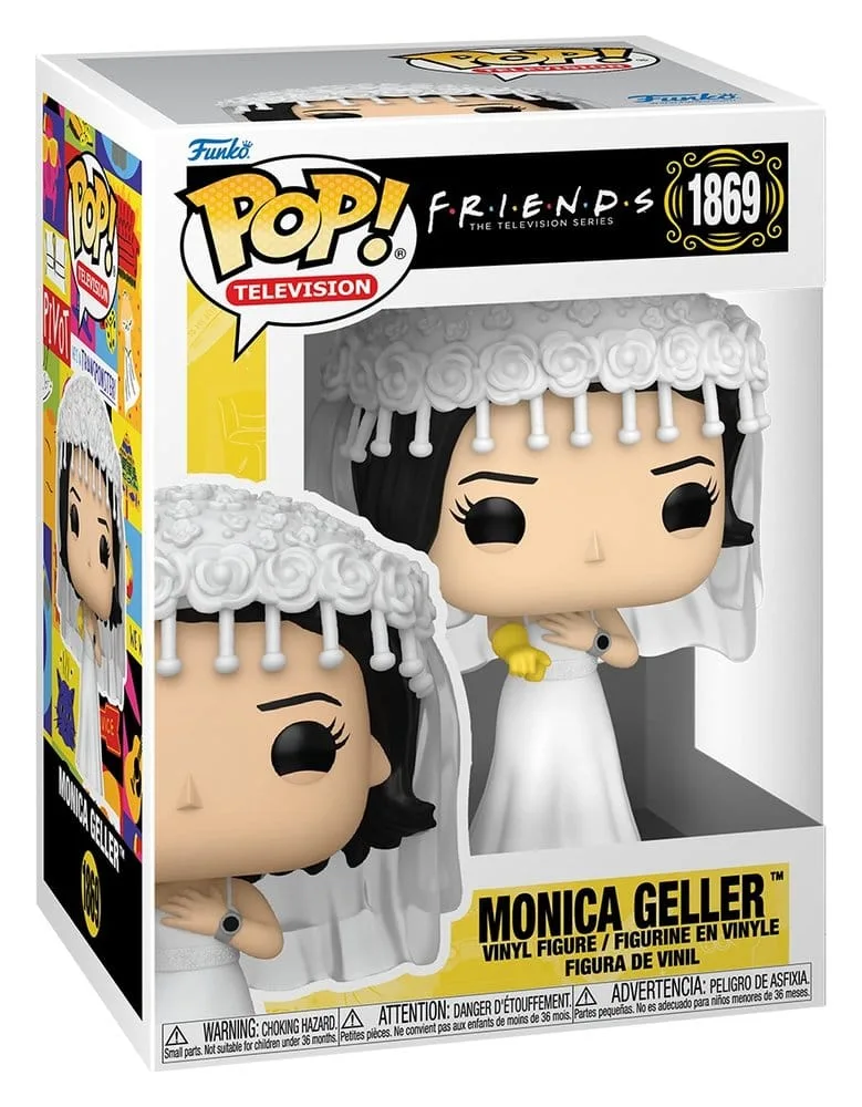 Friends Vinyl Figure – Pop Monica Geller Wedding Dress 9 cm 2