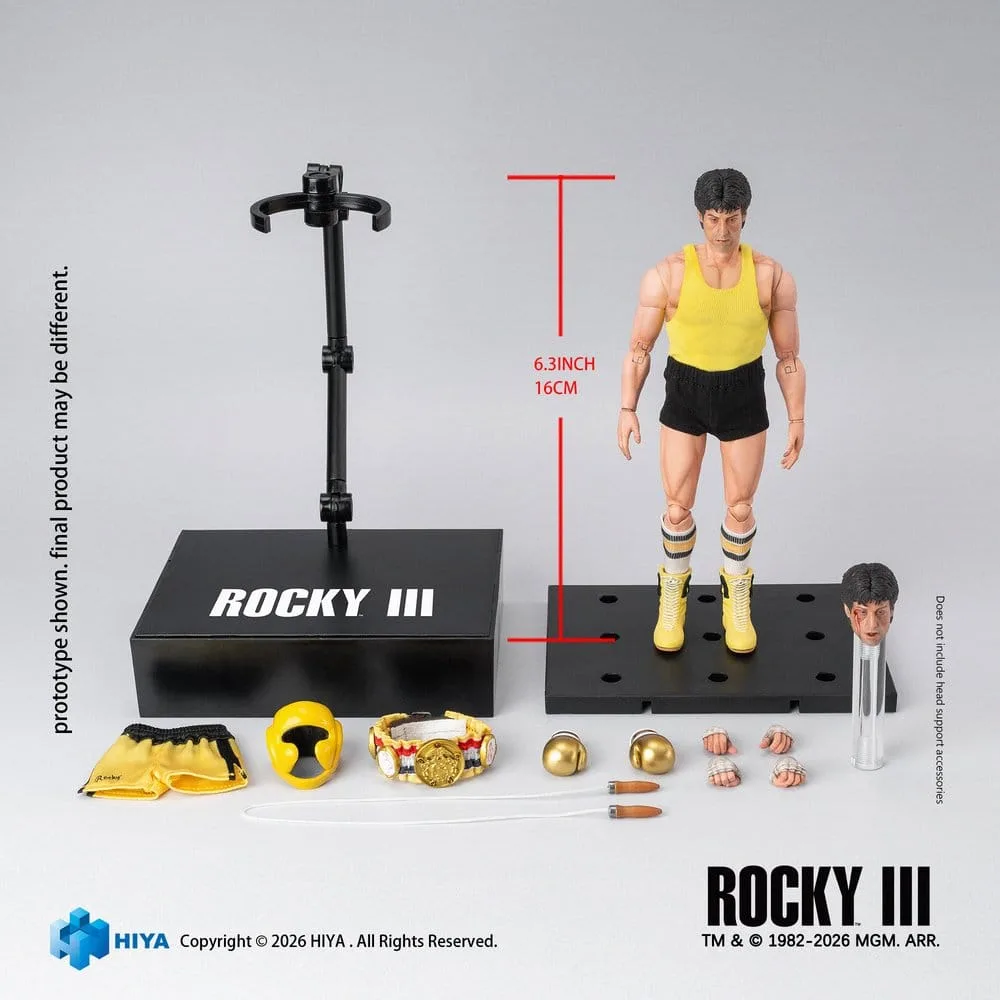 Rocky III Action Figure – Boxer Version 16 cm 8