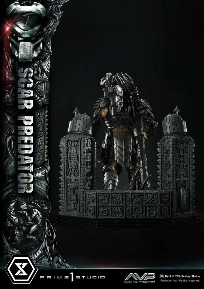Alien vs Predator Statue – Scar Predator 1/3 93 cm 7