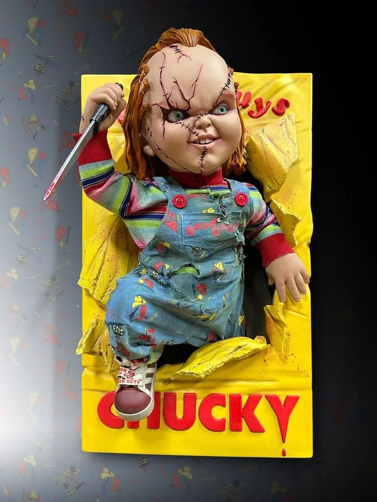 Bride of Chucky Wall Sculpture – Half Scale 22 x 23 x 38 cm 5