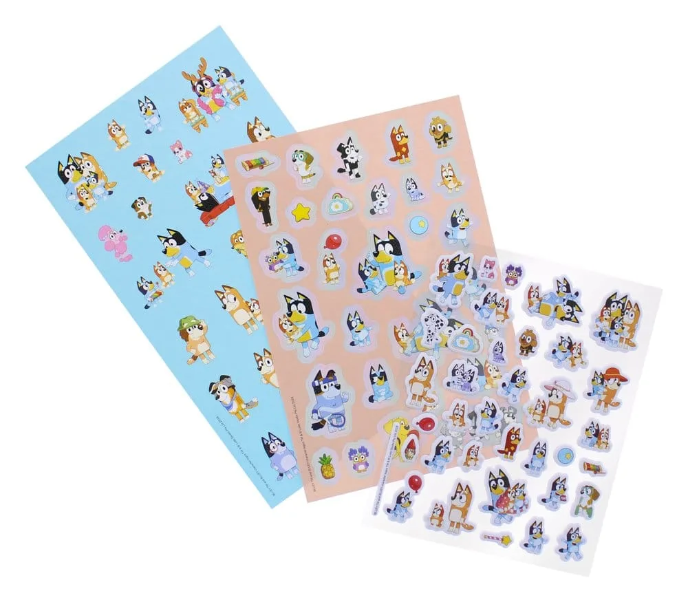 Bluey Sticker Set – Over 90 Stickers
