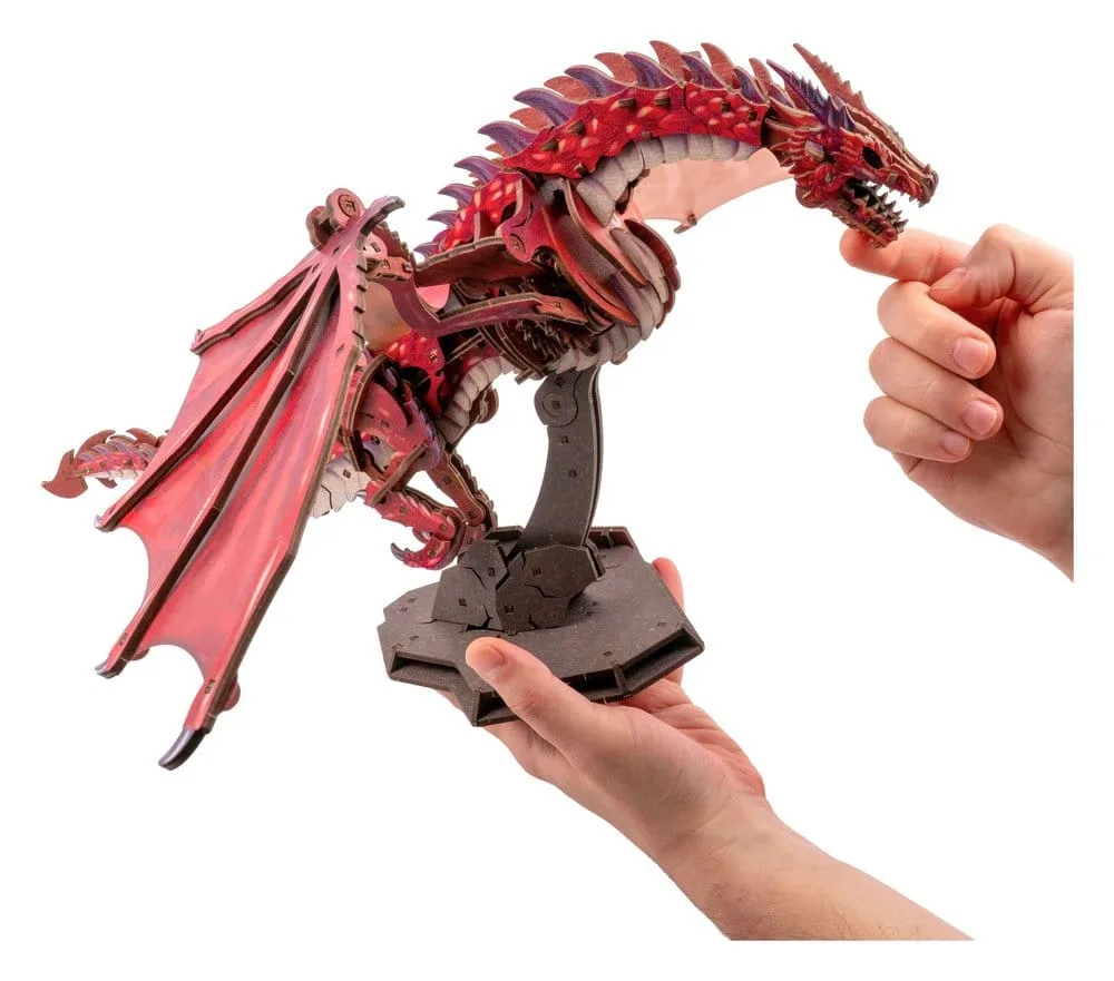 Ugears houten modelbouwpakket – Firestorm Dragon 43 cm 12