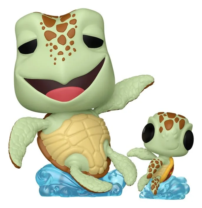 Finding Nemo Vinyl Figure – Funko Pop Crush & Squirt 9 cm 1