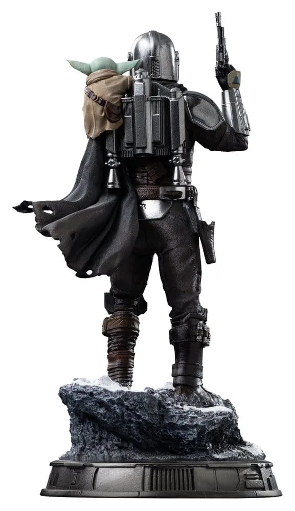 Star Wars Art Scale Statue – The Mandalorian and Grogu 1/10 25 cm 6