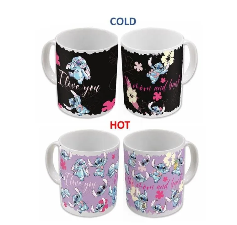 Lilo & Stitch Heat Change Mug – Stitch and Angel 325 ml