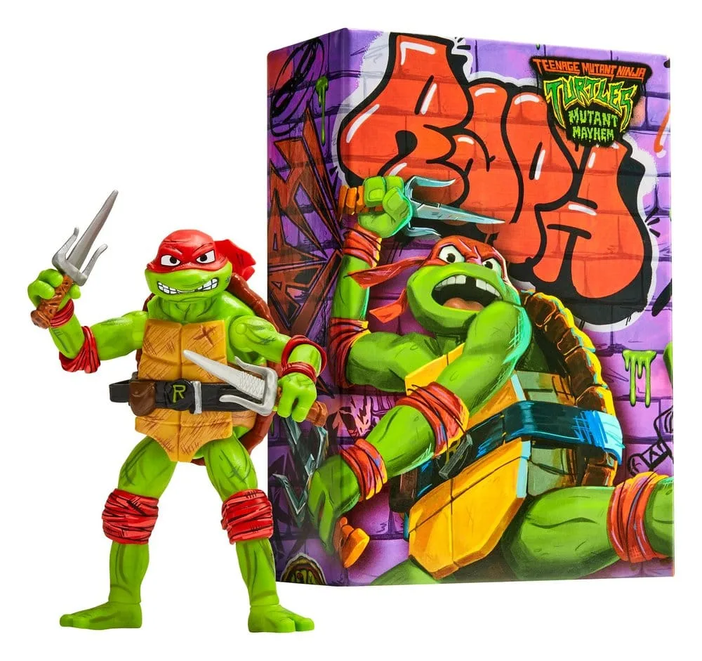 TMNT Mutant Mayhem Action Figure – Comic Con Raphael 18 cm