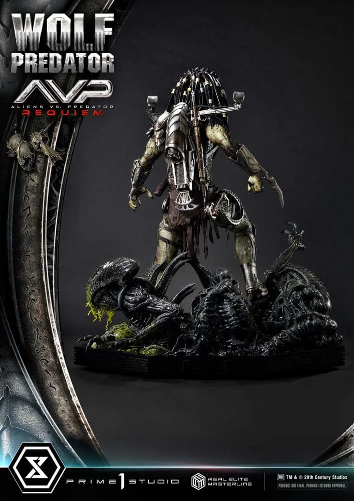 Aliens vs. Predator Requiem Statue – Wolf Predator 1/3 95 cm 16