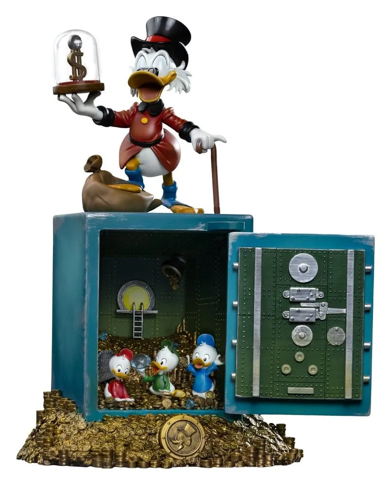 DuckTales Statue – Scrooge McDuck and Nephews 1:10 30 cm