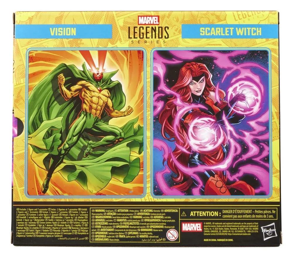 Avengers Action Figure 2-Pack – Vision and Scarlet Witch 15 cm 2