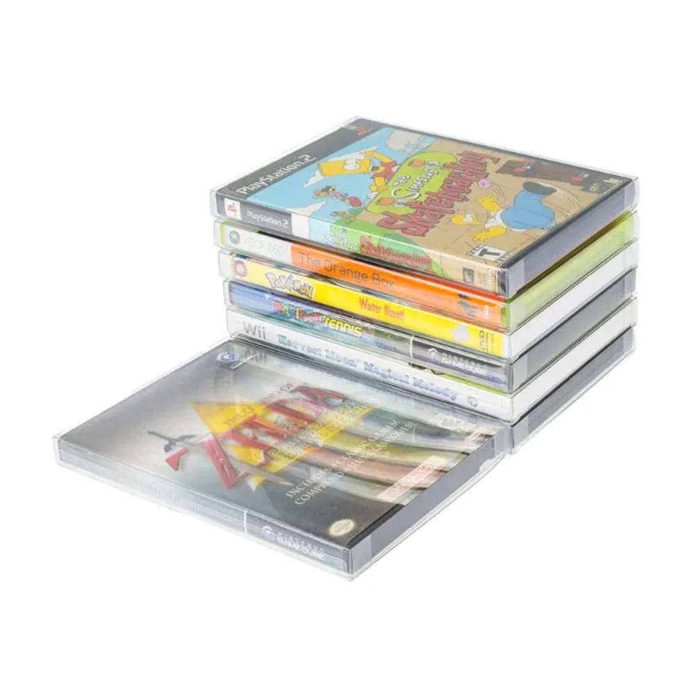 EVORETRO Case Protectors – Clear PET 25-Pack 0.4 mm 2