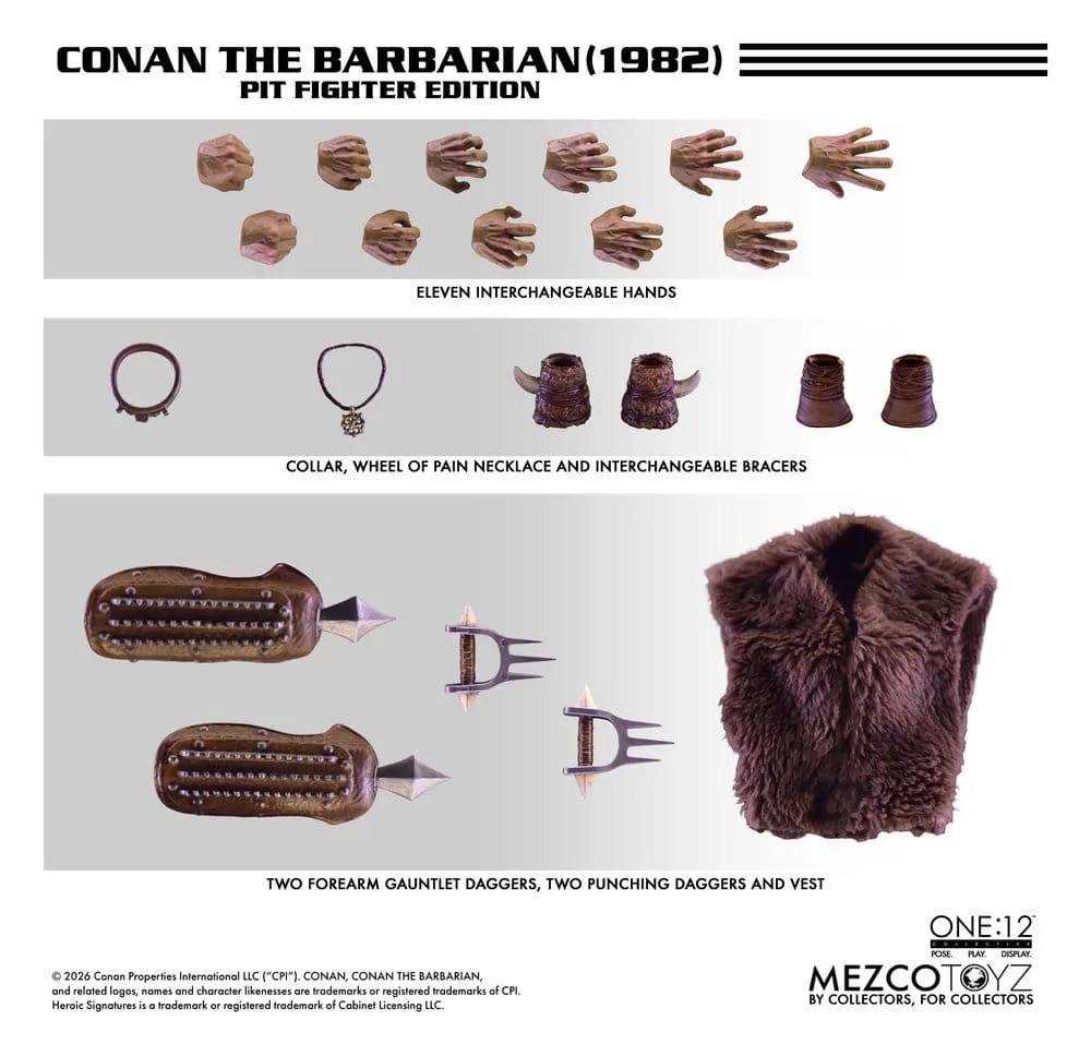 Conan the Barbarian actiefiguur – Pit Fighter 1/12 16 cm 15