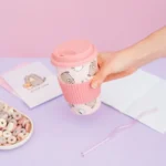 Pusheen Ceramic Mug – Lid and Silicone Grip 400 ml 7