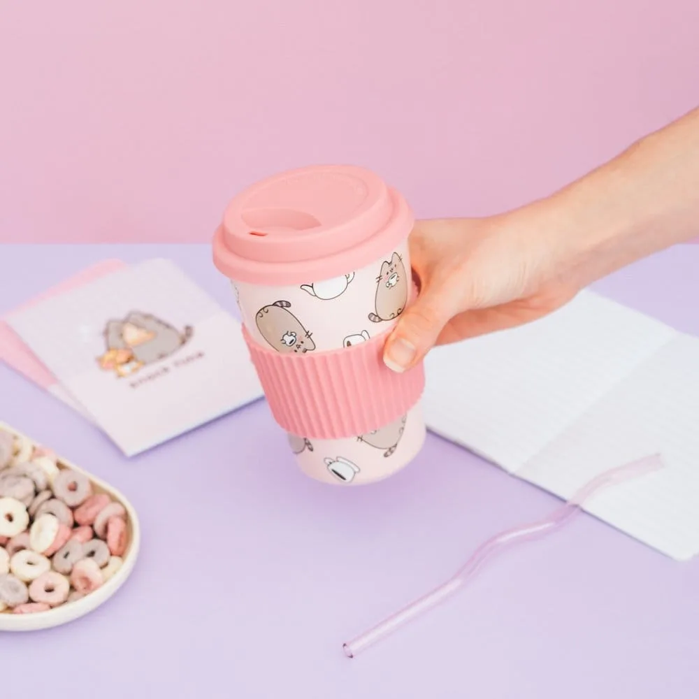 Pusheen Ceramic Mug – Lid and Silicone Grip 400 ml 7