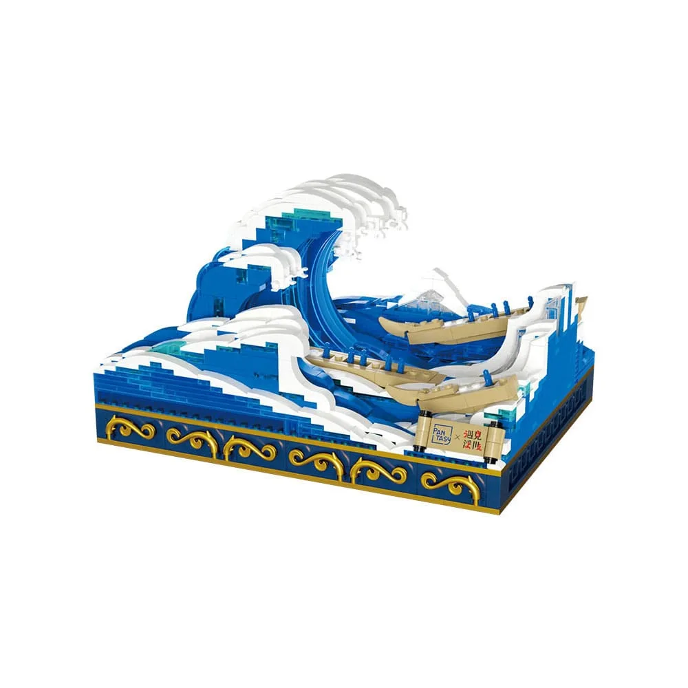 Pantasy Original Building Set – The Great Wave of Kanagawa