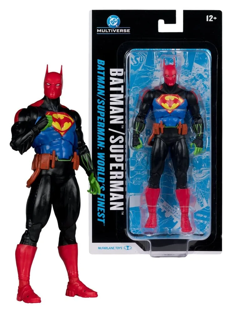 DC Multiverse Action Figure – Batman Worlds Finest 18 cm 2