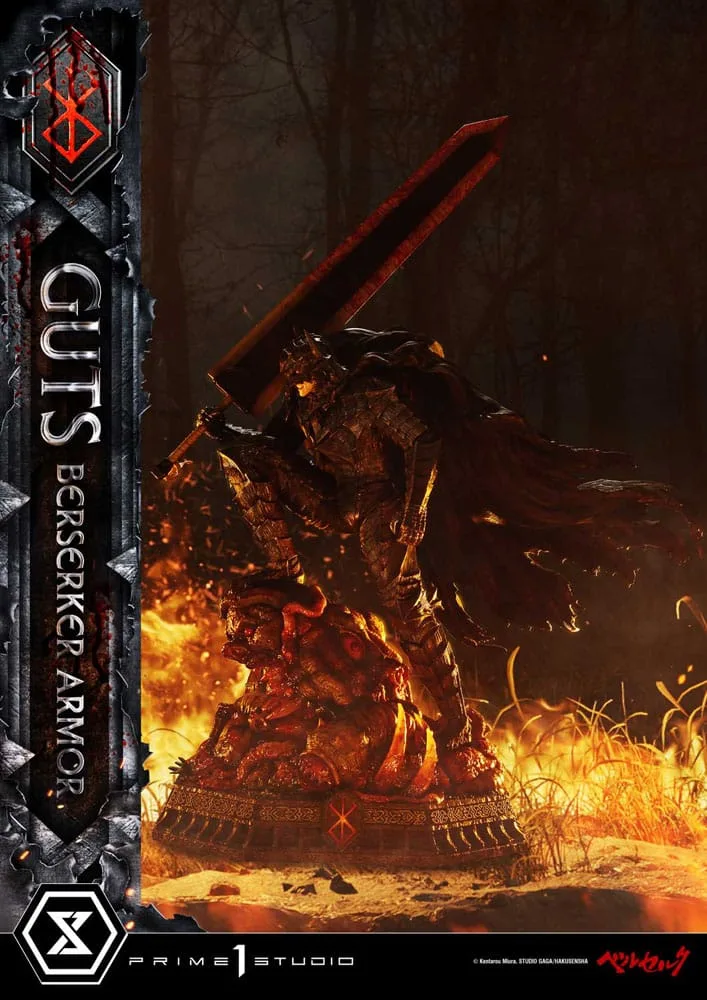 Berserk Statue – Guts Berserker Armor 1/4 Scale 94 cm 3