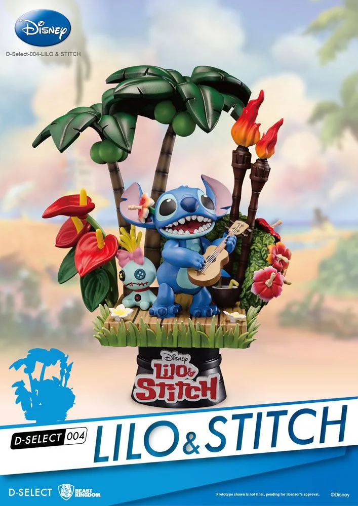 Lilo and Stitch Diorama – D-Stage Hawaiian Scene