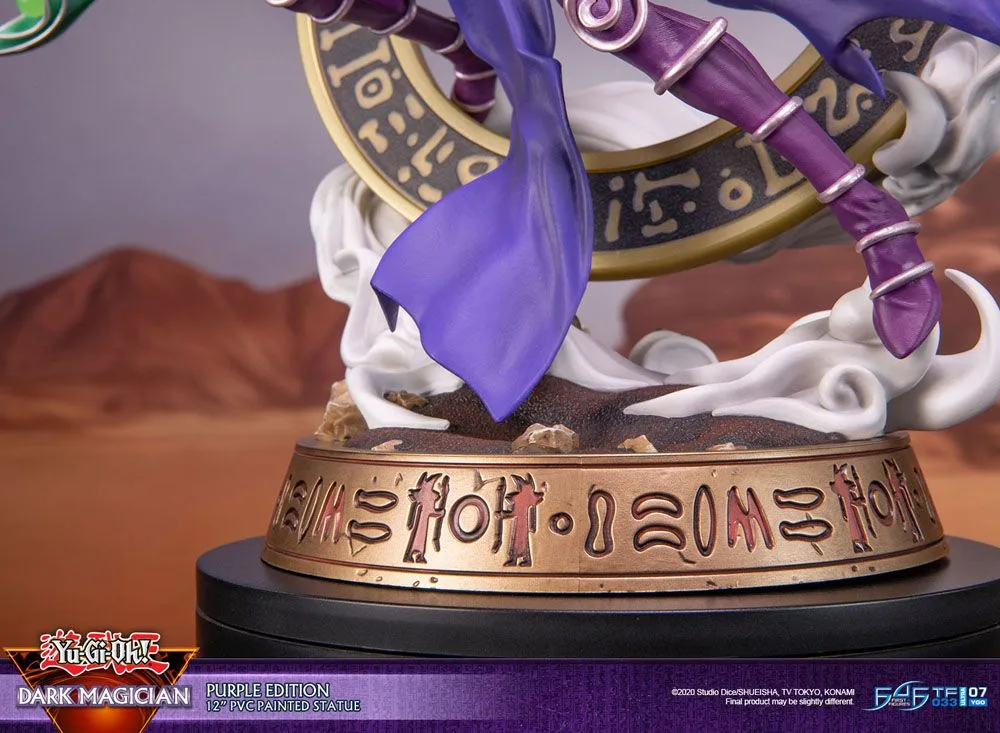 Yu-Gi-Oh PVC Statue – Dark Magician Purple Version 29 cm 13