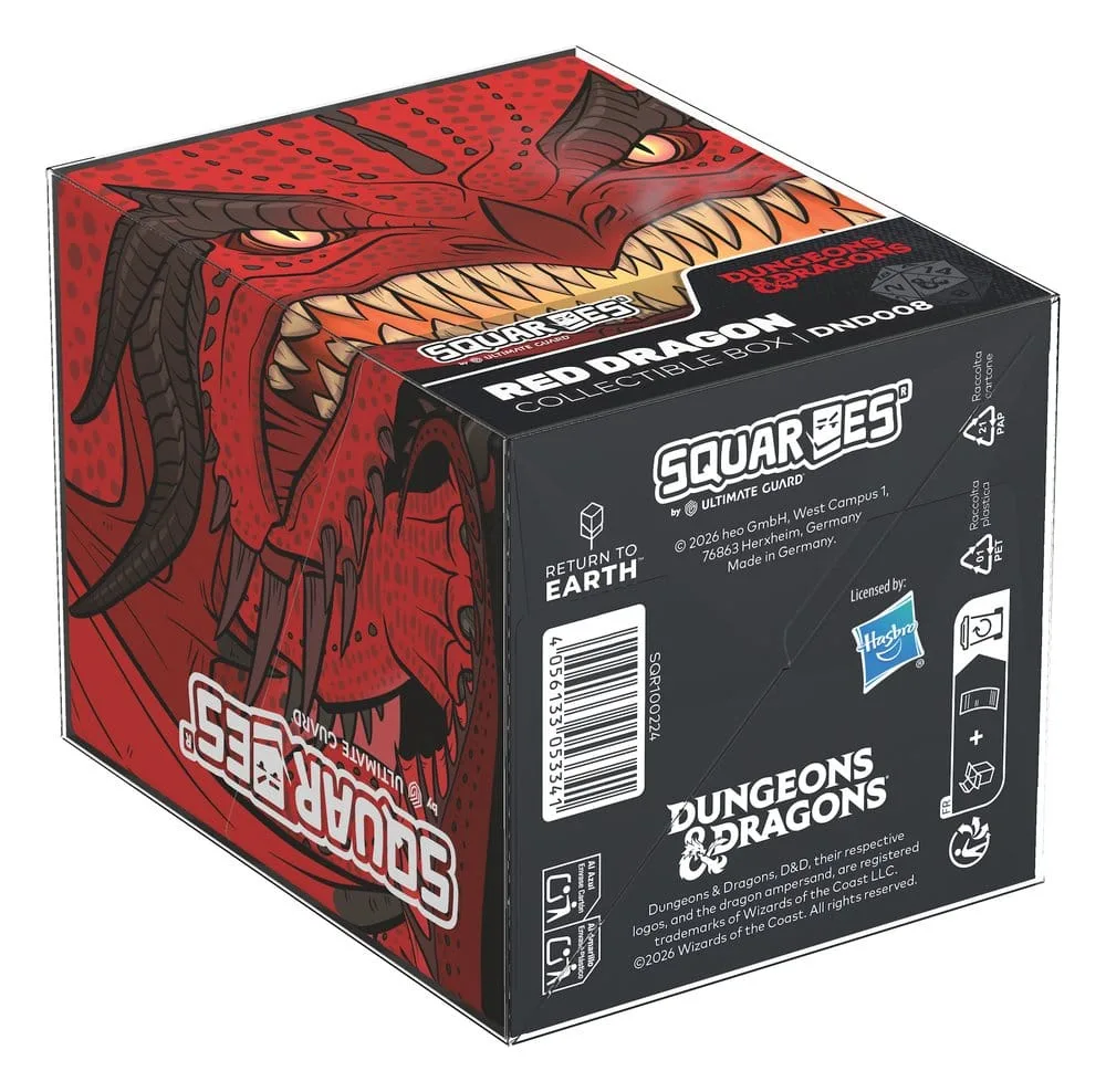 Dungeons & Dragons Deck Box – Squaroes Red Dragon DND008 12