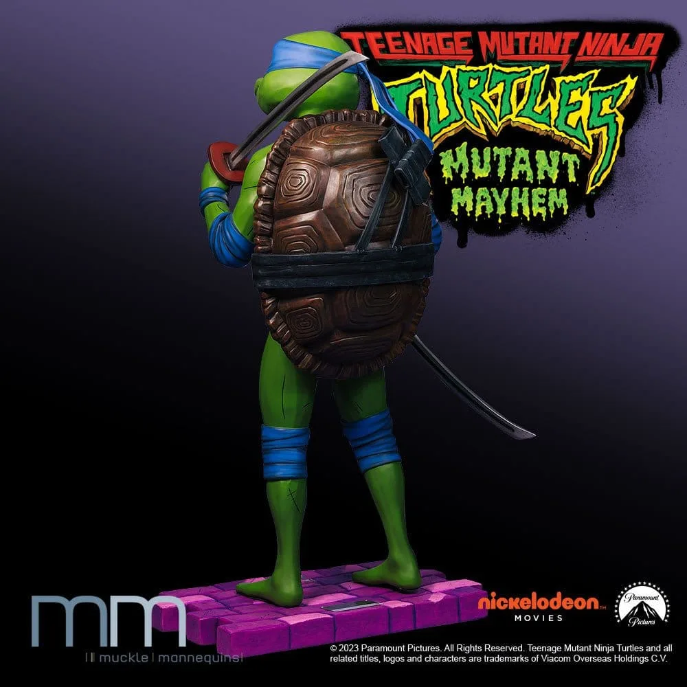 TMNT Mutant Mayhem Life-Size Statue – Leonardo 172 cm 5