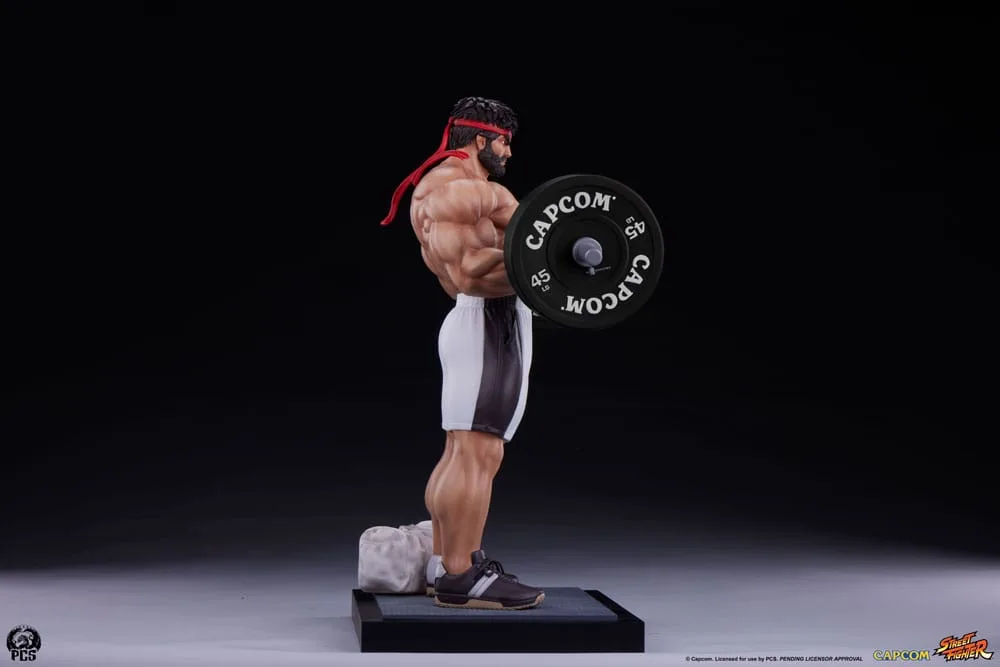 Street Fighter Statue – Ryu Battle Edition Powerlifting 53 cm 10