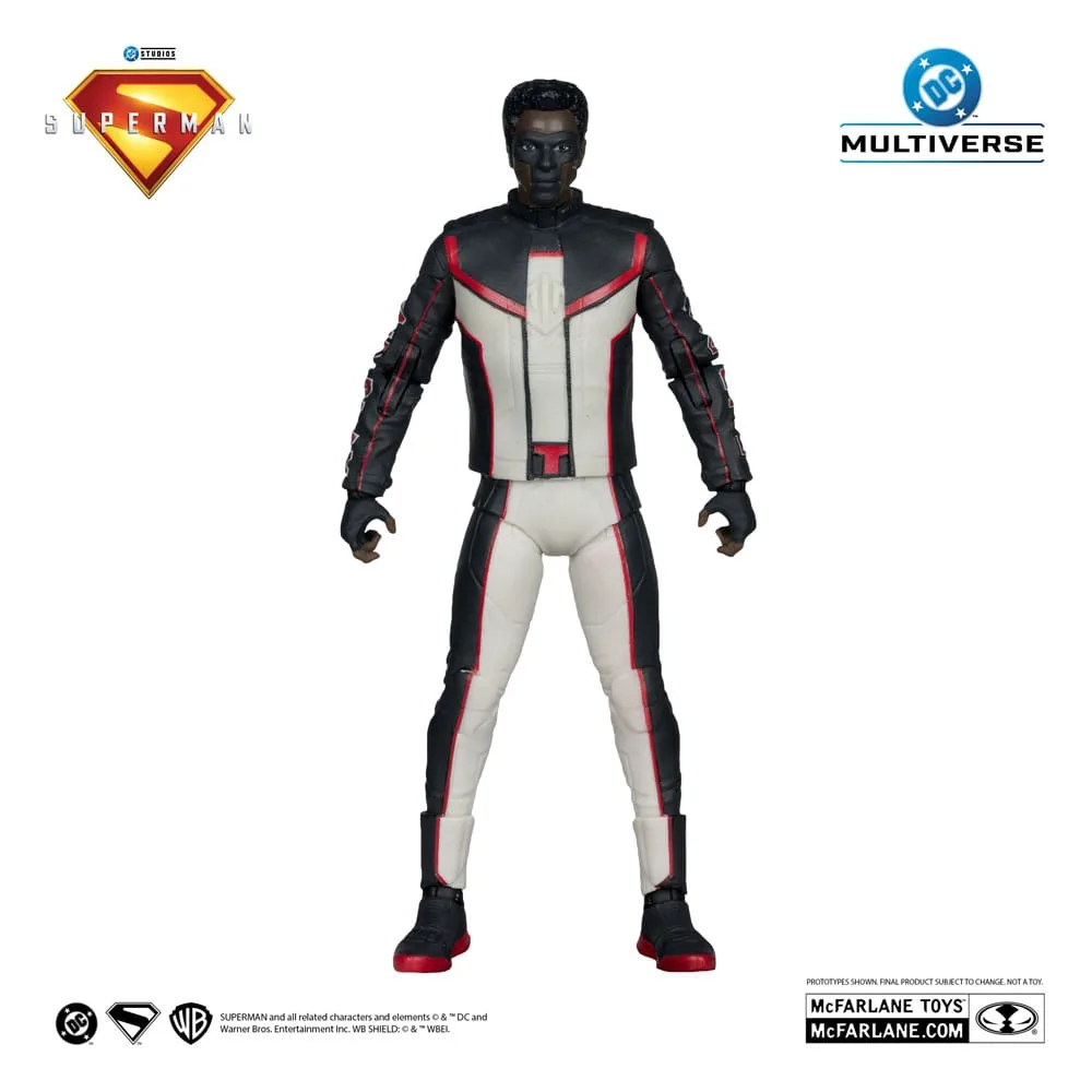 Superman 2025 Action Figure – Mr. Terrific Red Platinum 18 cm 5