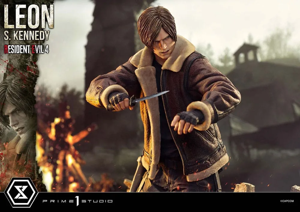 Resident Evil 4 Statue – Leon S. Kennedy Bonus Version 64 cm 7
