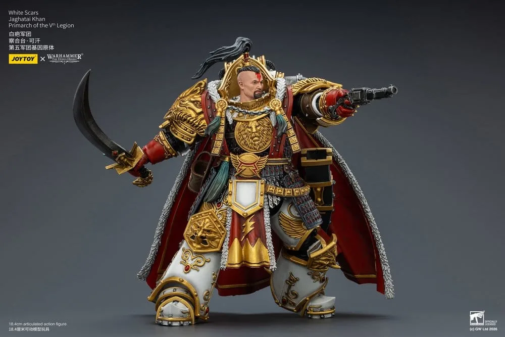 Warhammer Action Figure – Horus Heresy Jaghatai Khan 18.4 cm 7