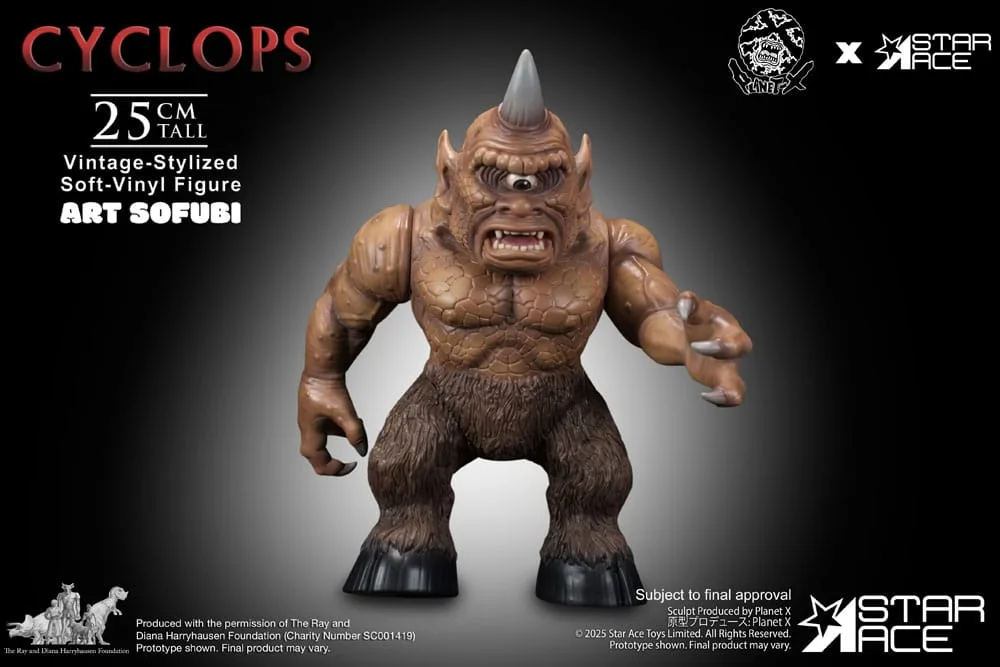 Ray Harryhausen Vinyl Statue – Vintage Cyclops 25 cm 10